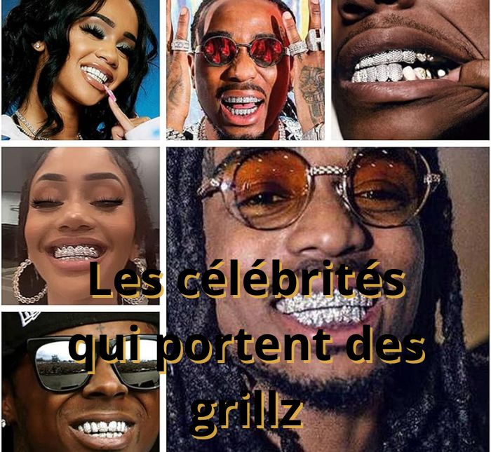 Les célébrités qui portent des grillz