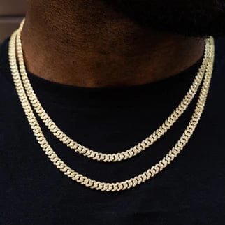 Chaîne Cuban Link Or 14 carats 8-10-12-14mm Frillz