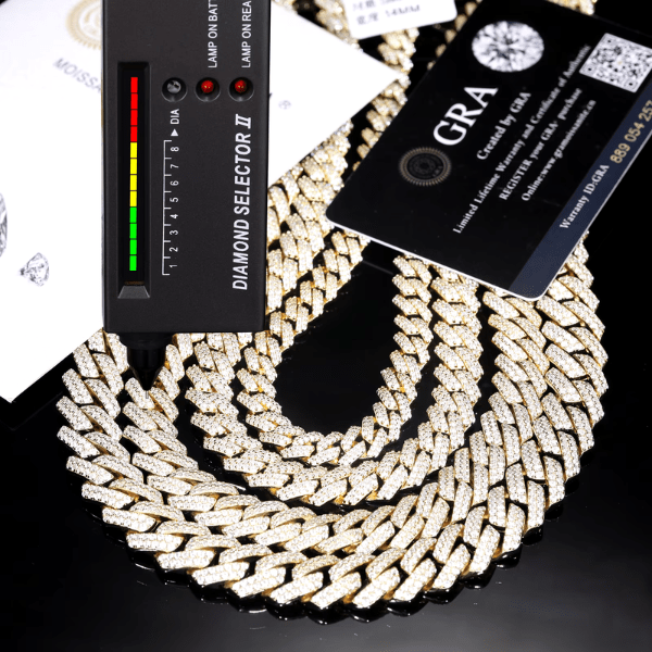 Chaîne Cuban Link Or 14 carats 8-10-12-14mm Frillz