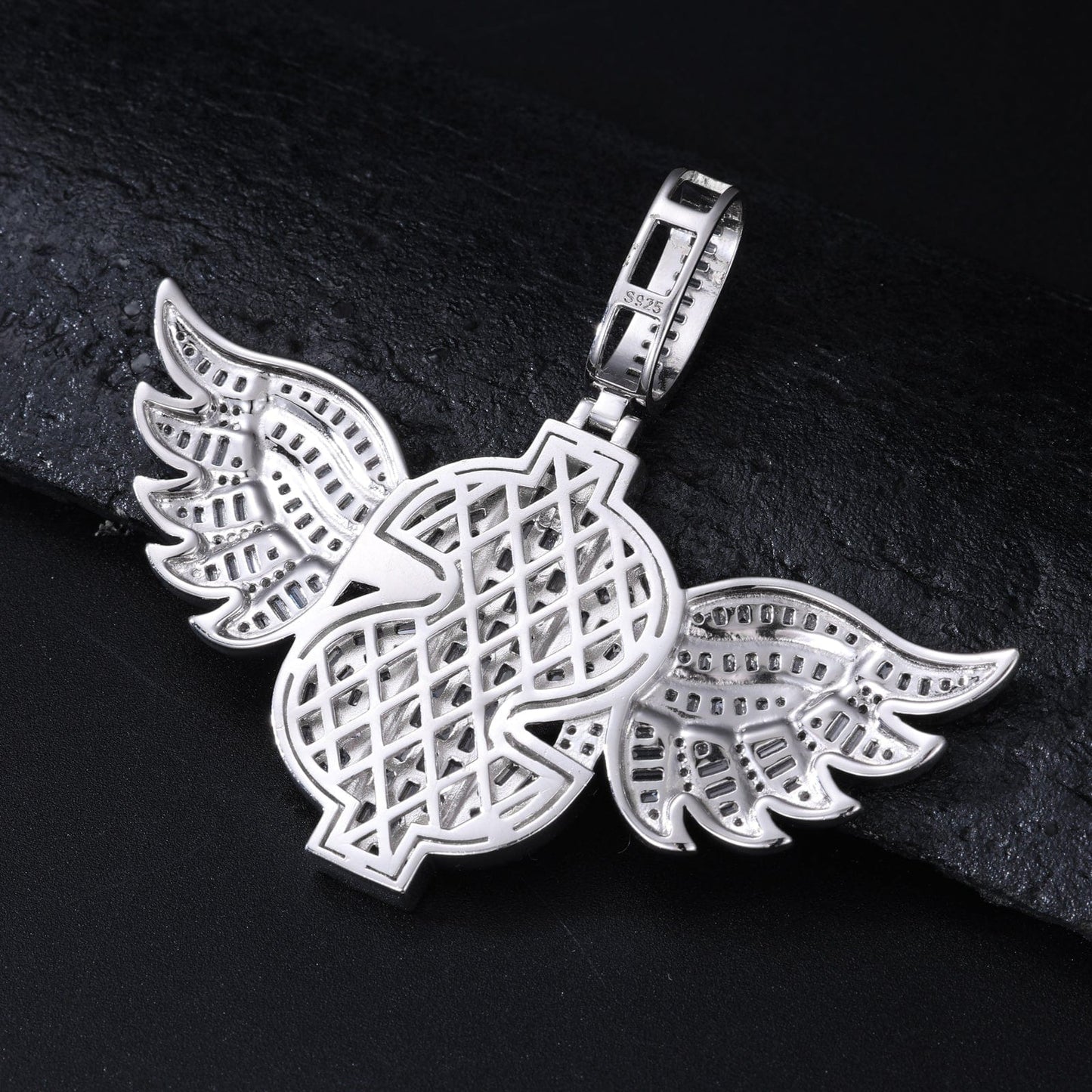 Pendentif Angel Wings Dollard | Moissanite Frillz